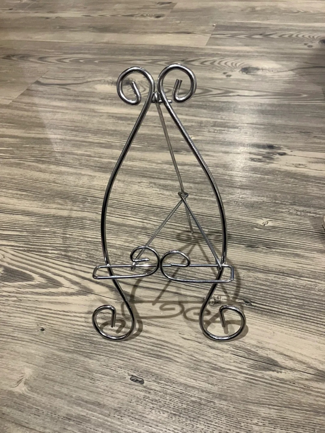 Silver Display Easel #Cleanout