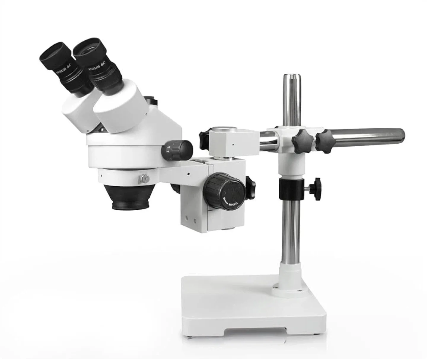 Stereo Zoom Microscope with 2X & 0.5X Lenses