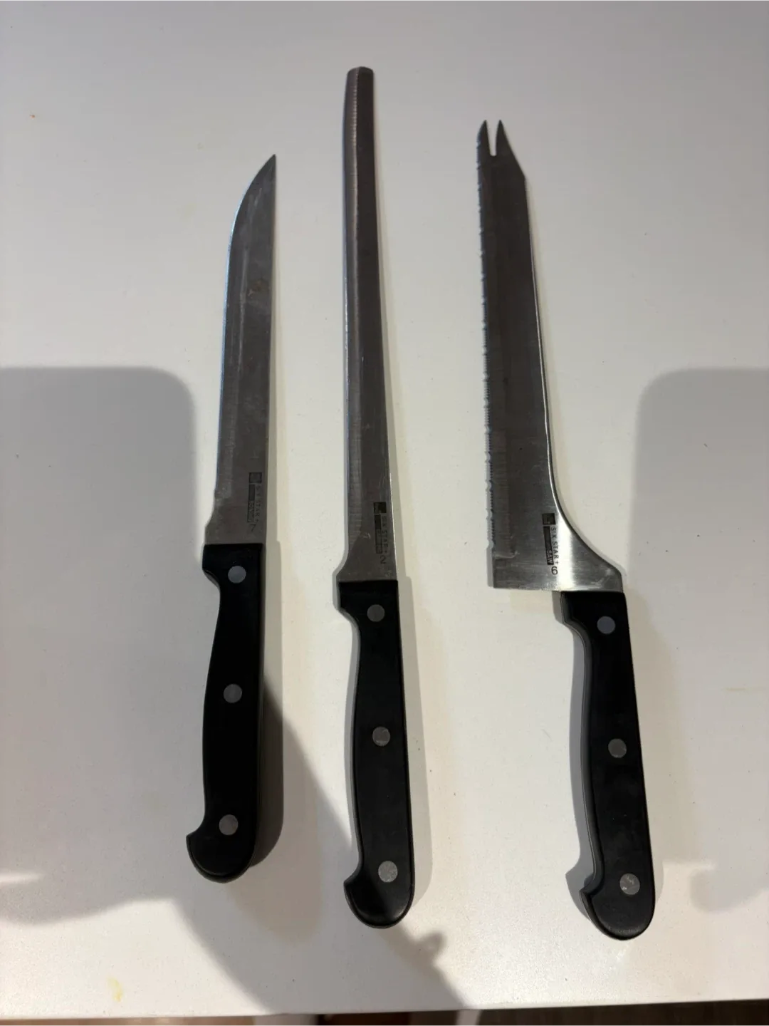 Six Star Dining Knife Set