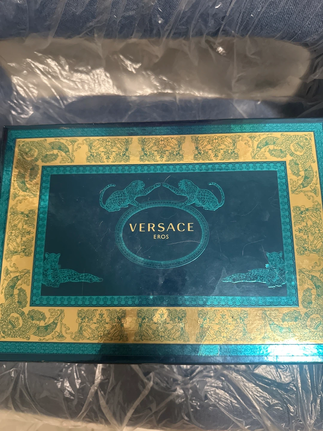 Versace Eros Black Toiletry Bag - New in Box!
