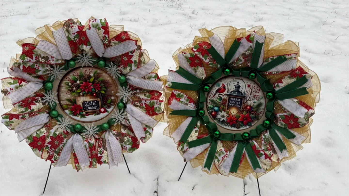 Handmade Christmas Wreaths
