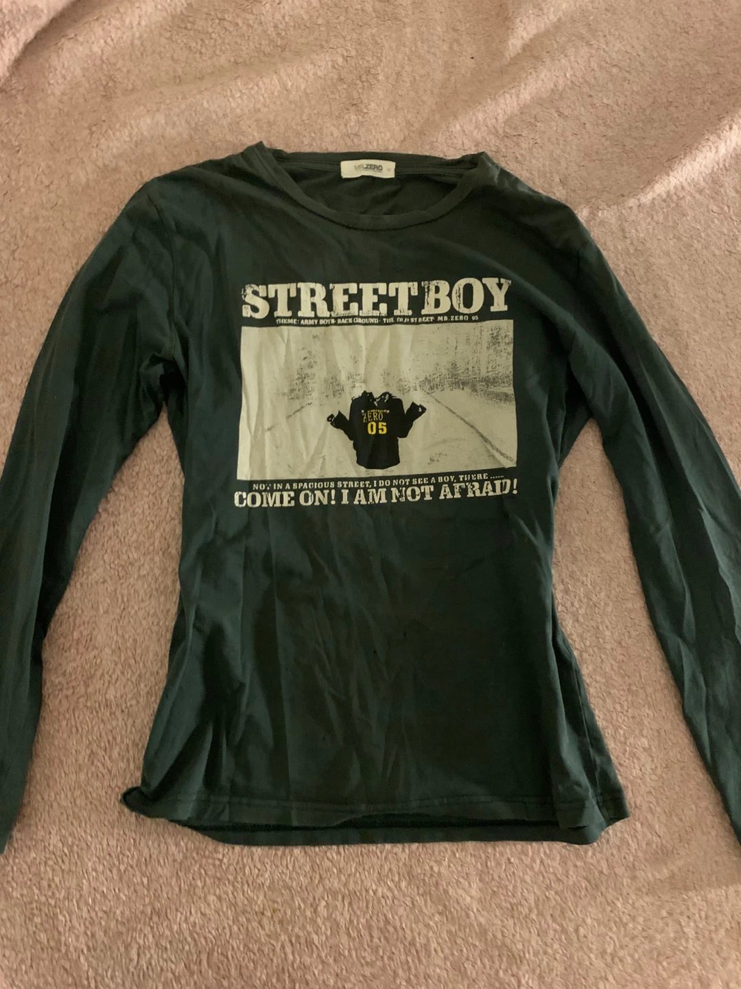 Mango Olive Green Long Sleeve Top - photo 2