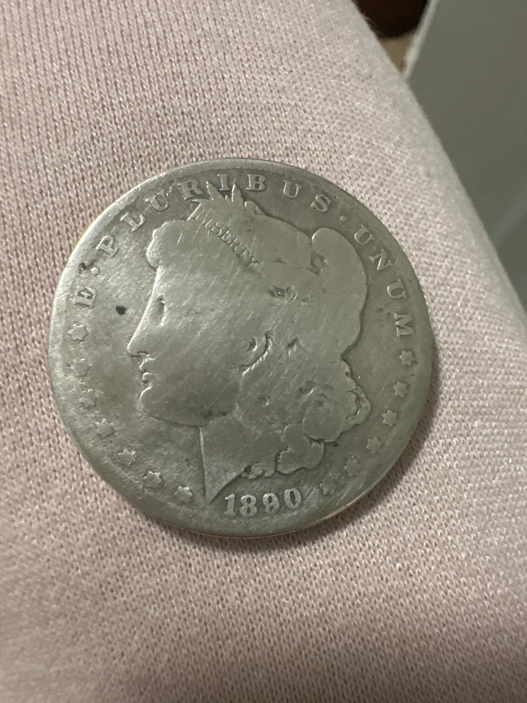 1890 Morgan Silver Dollar