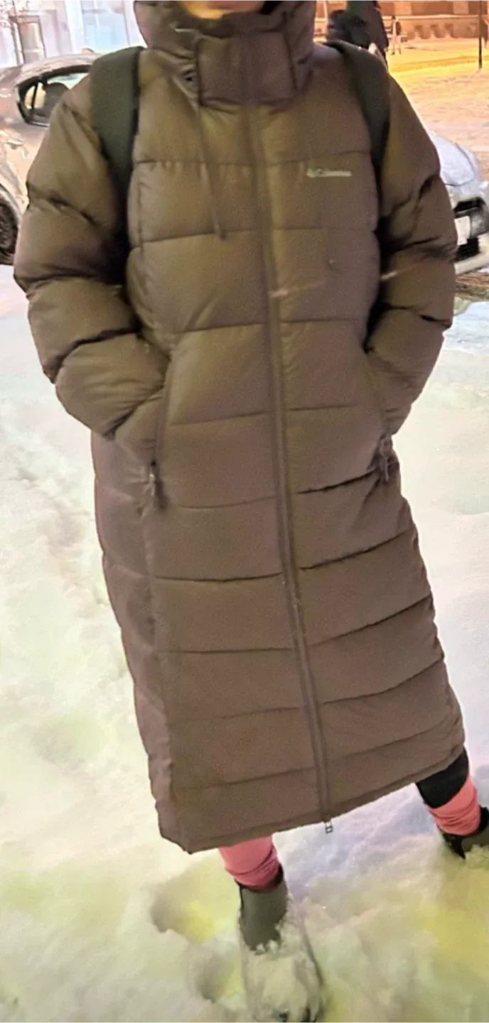 Columbia Long Puffer Coat - XS
