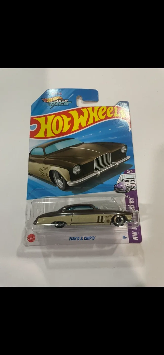 Hot Wheels FISH'D & CHIP'D Car - Treasure Hunt