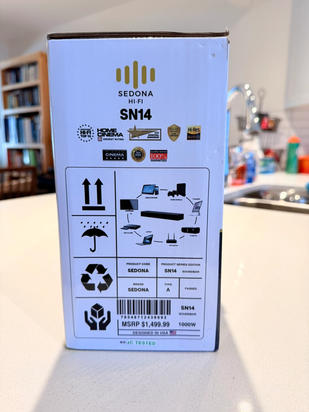 Sedona Hi-Fi SN14 Soundbar - New in Box! - photo 2