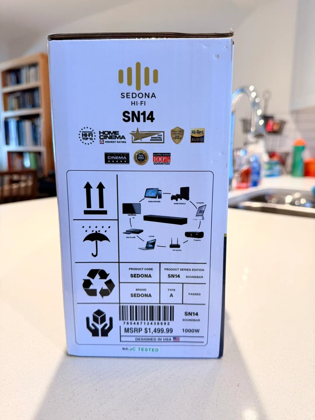 Sedona Hi-Fi SN14 Soundbar - New in Box! image indicator(2)