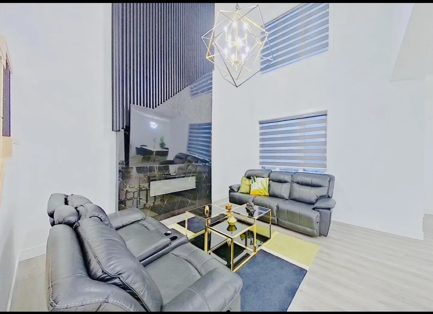 Black & Gold Nesting Coffee Tables image indicator(4)