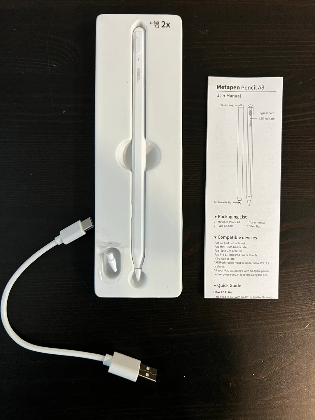 Metapen Pencil A8 - Like New!