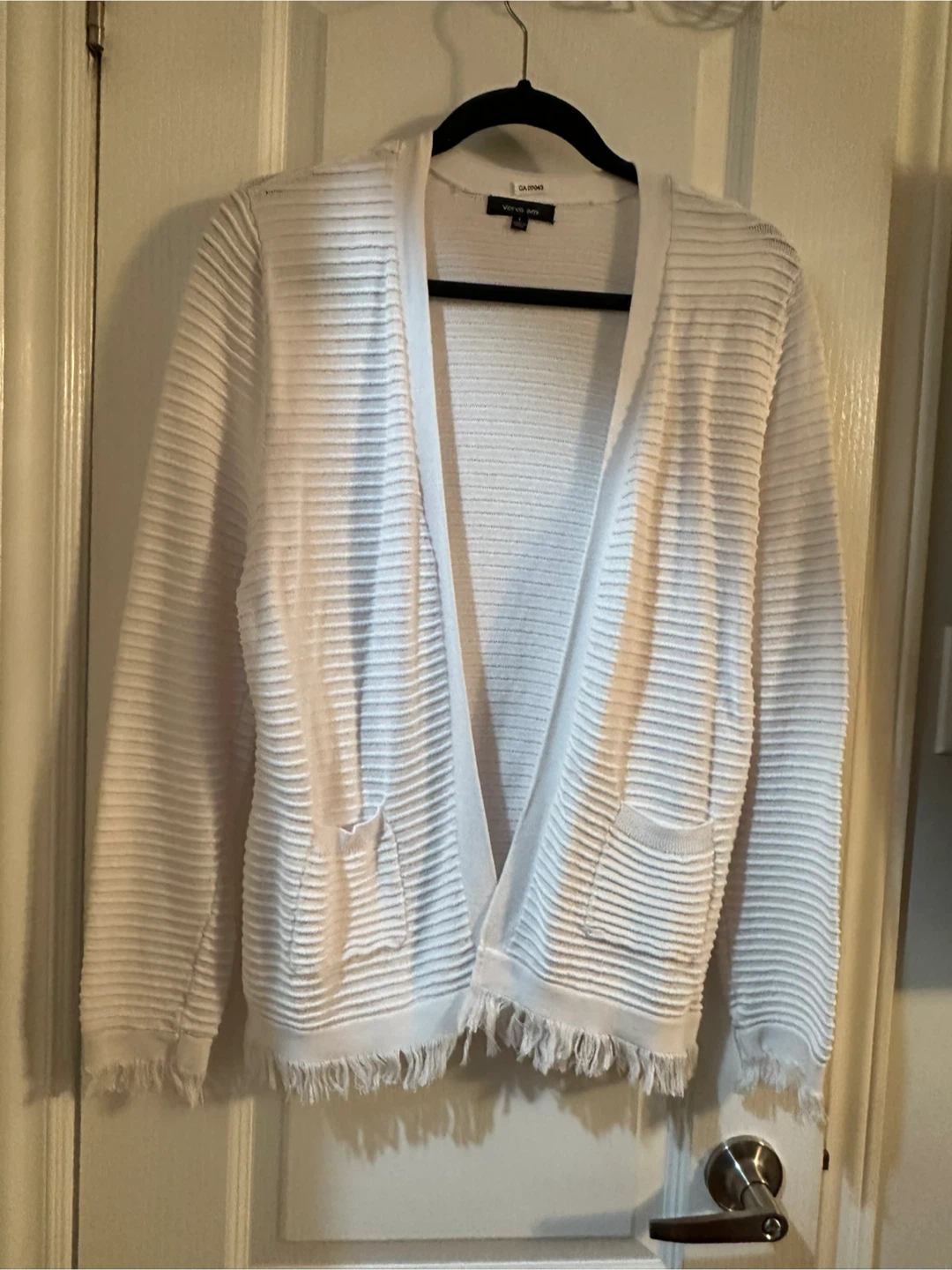 Joseph Ribkoff White Cardigan - Size Small