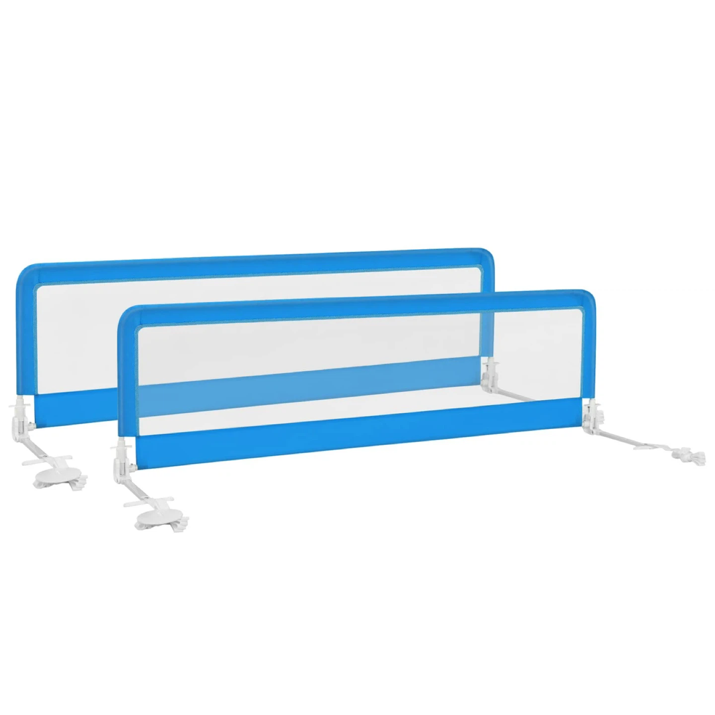 Blue Foldable Bed Rail for Safety-Babies and Toddlers #Cleanout - photo 2