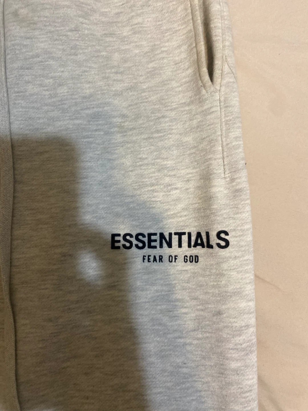 *AUTHENTIC* Essentials Pants (Light Oatmeal) - photo 2