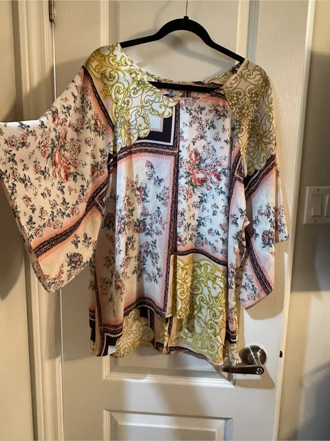 Floral Print Blouse (XL) - photo 2
