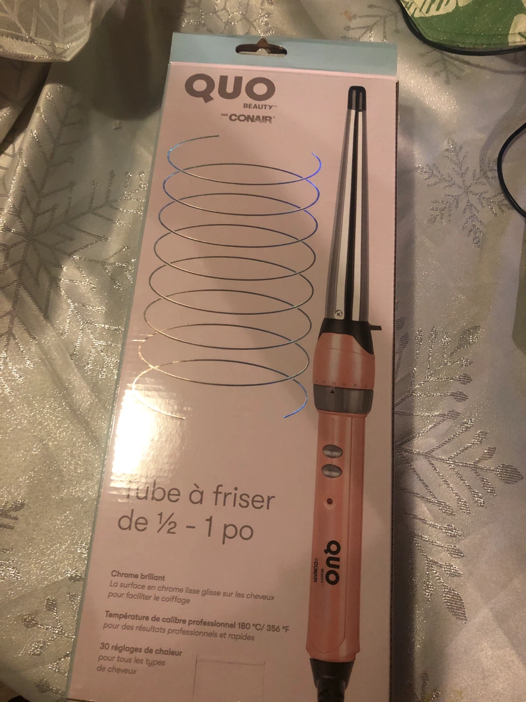 NEW Pink 1/2"-1" Curling Wand Iron ! #Cleanout