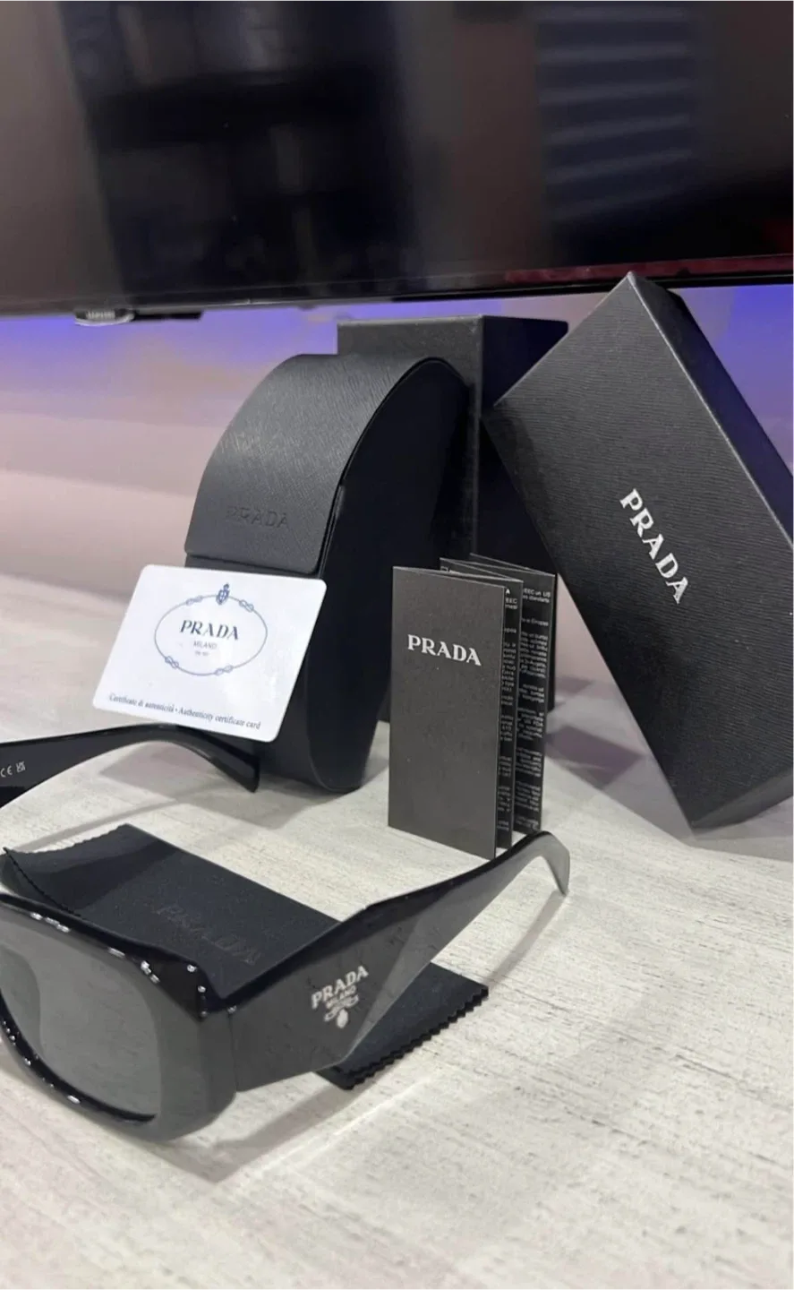 Prada Black Sunglasses - Brand New image indicator(5)