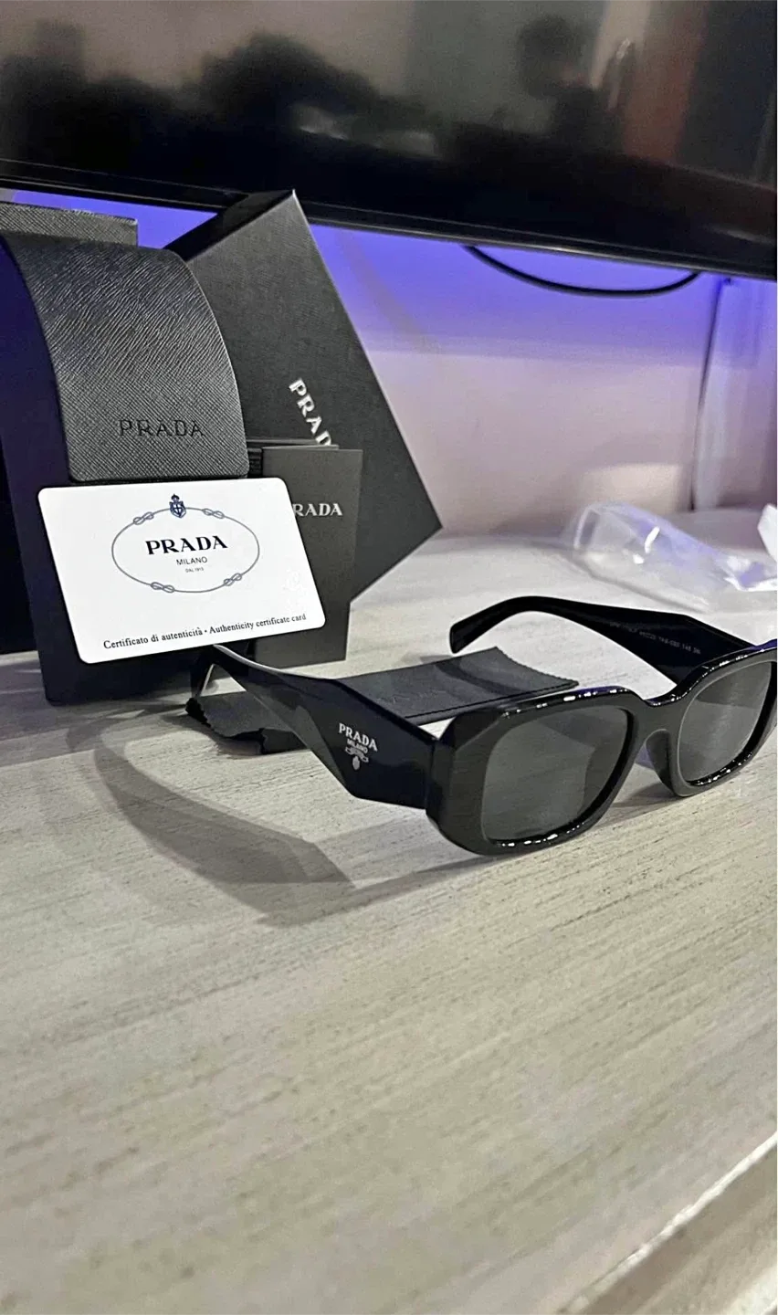 Prada Black Sunglasses - Brand New image indicator(2)