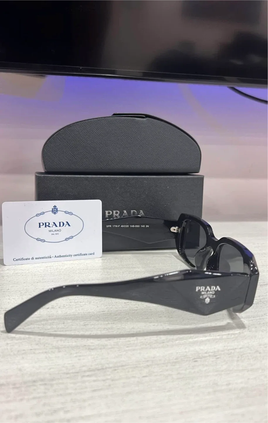 Prada Black Sunglasses - Brand New image indicator(4)