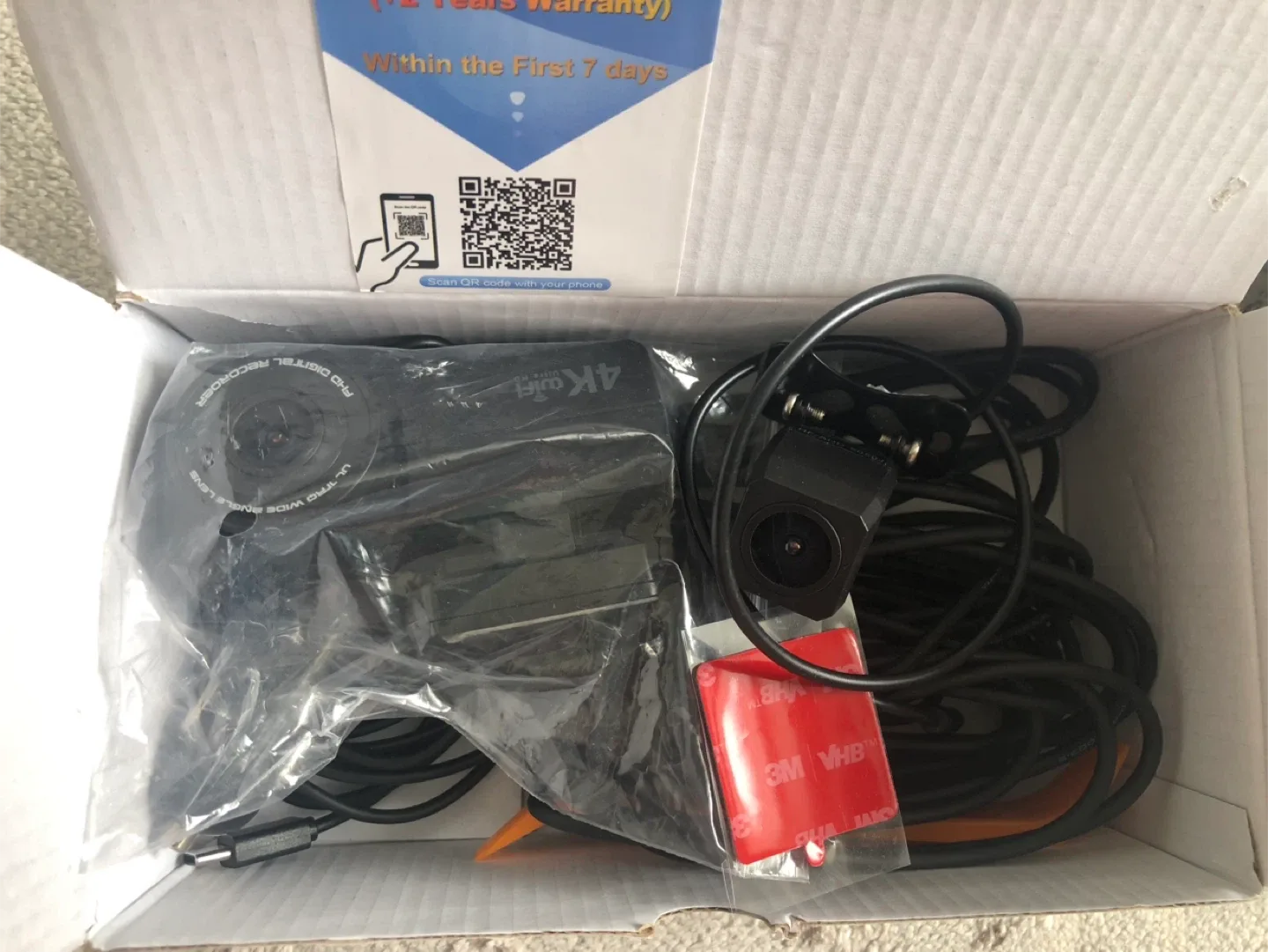 4K Ultra HD Car Dash Cam - New in Box image indicator(3)