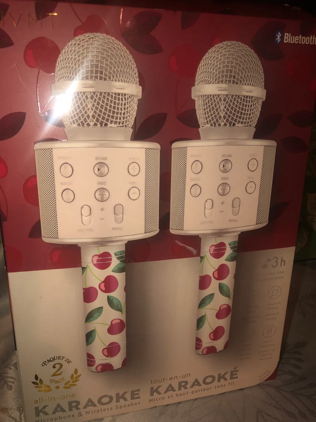 NEW Karaoke Microphone & Wireless Speaker - 2 Pack #Cleanout