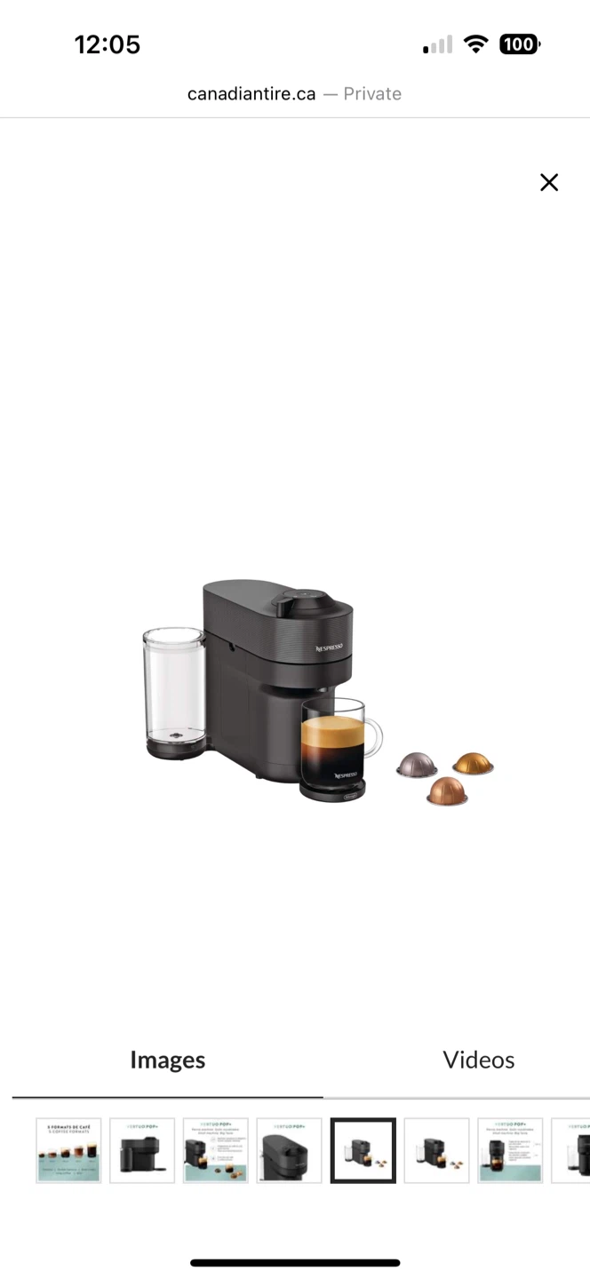 Nespresso Vertuo Next Coffee Machine - photo 3