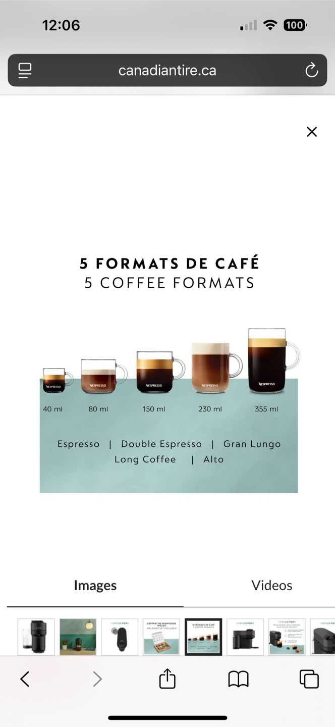 Nespresso Vertuo Next Coffee Machine - photo 4