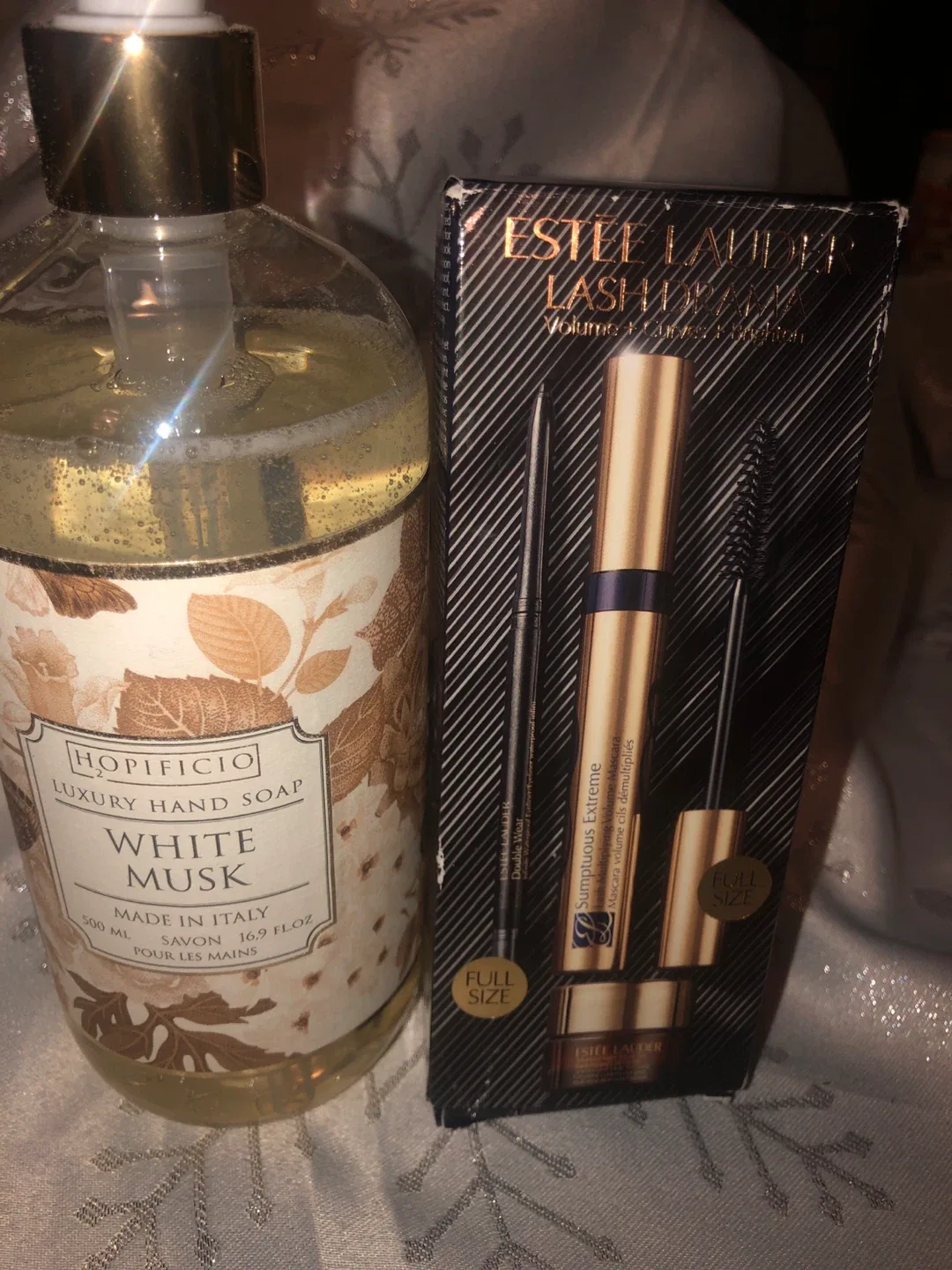 NEW Luxury Hand Soap & Estee Lauder Lash Set ETC #Cleanout