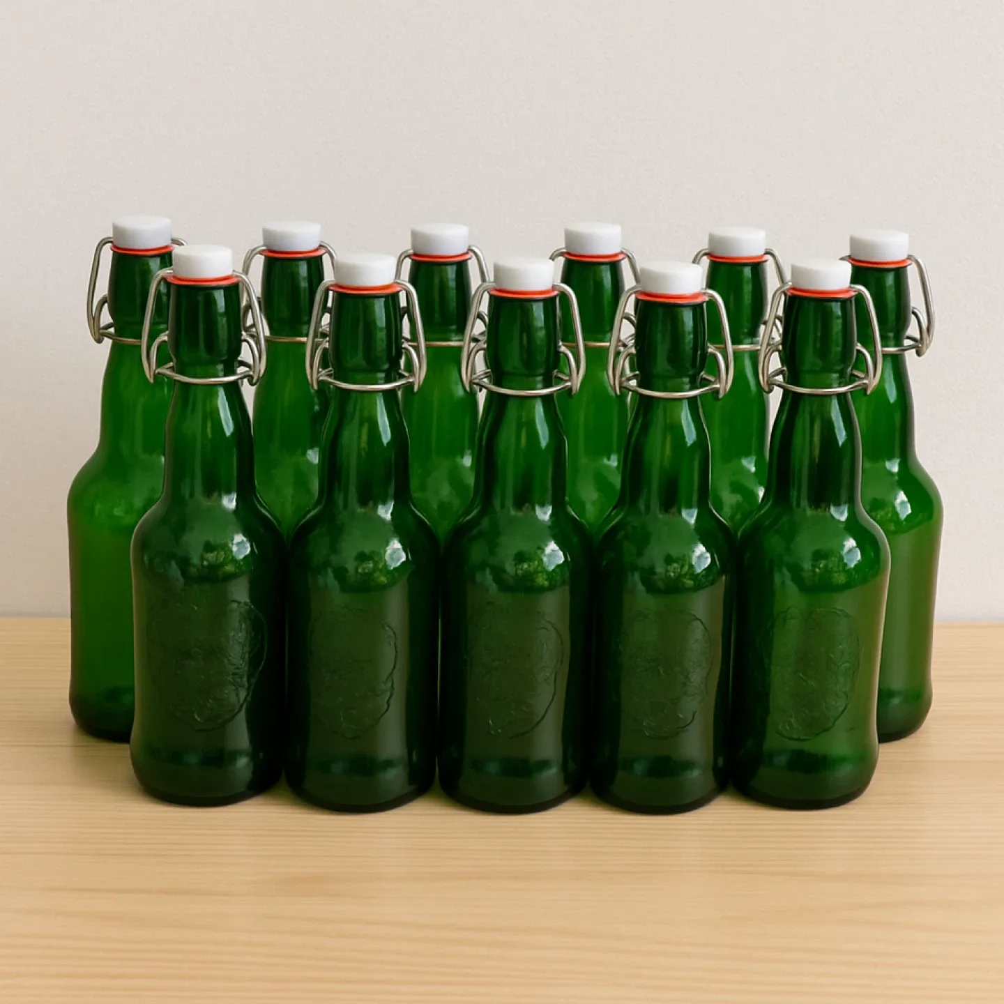 🍺 84 × 500ml Grolsch Swing-Top Bottles