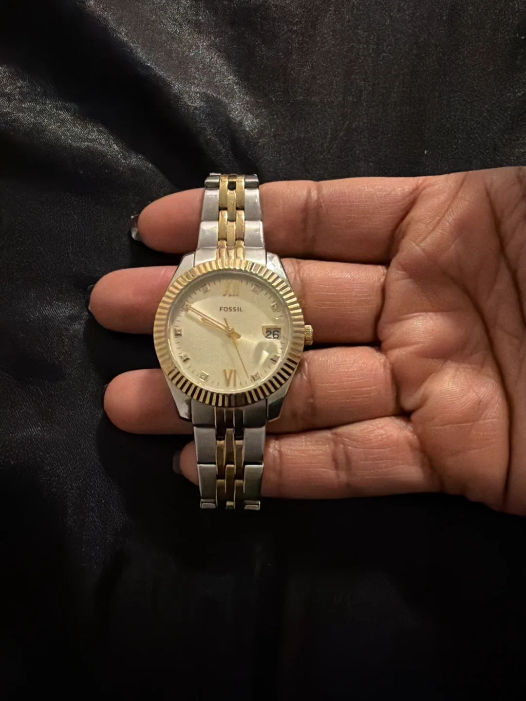Fossil Ladies Two-Tone Watch