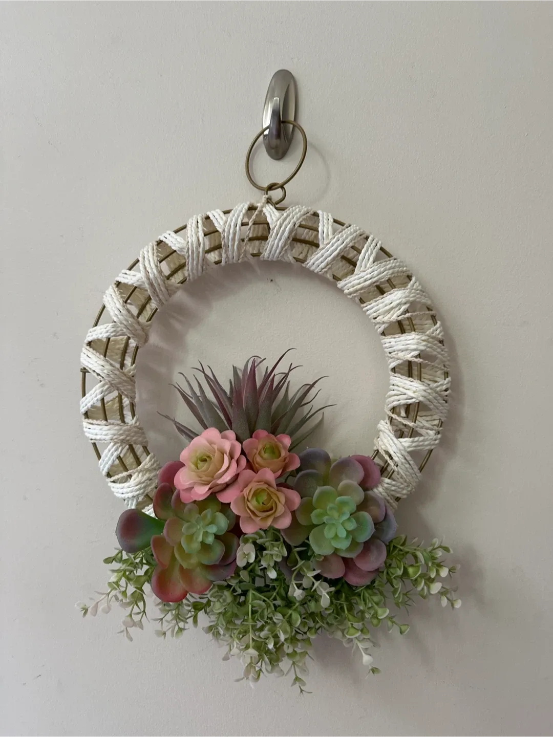 Floral Wreath Wall Decor