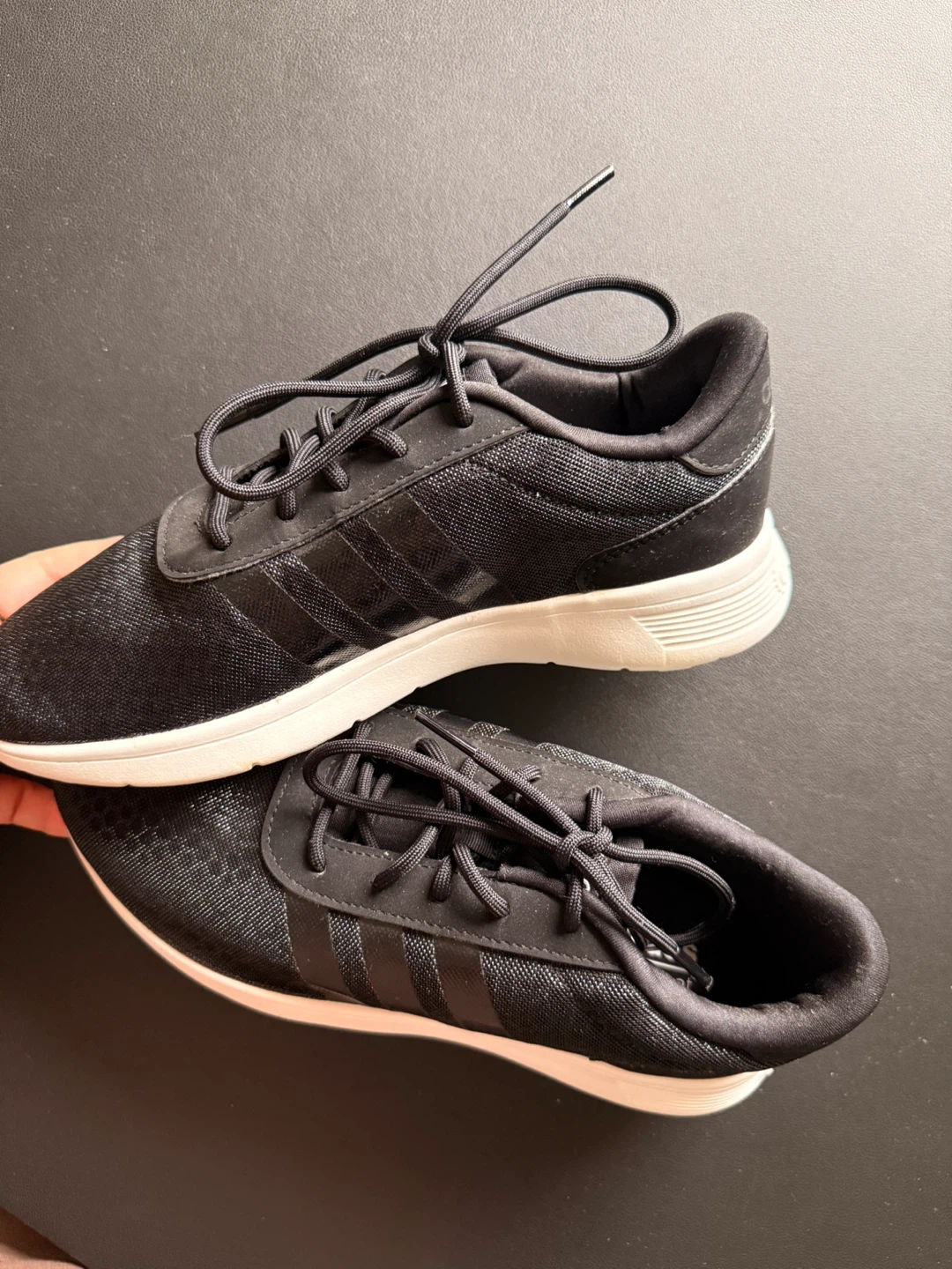 Adidas Lite Racer CLN Shoes - Black - photo 3