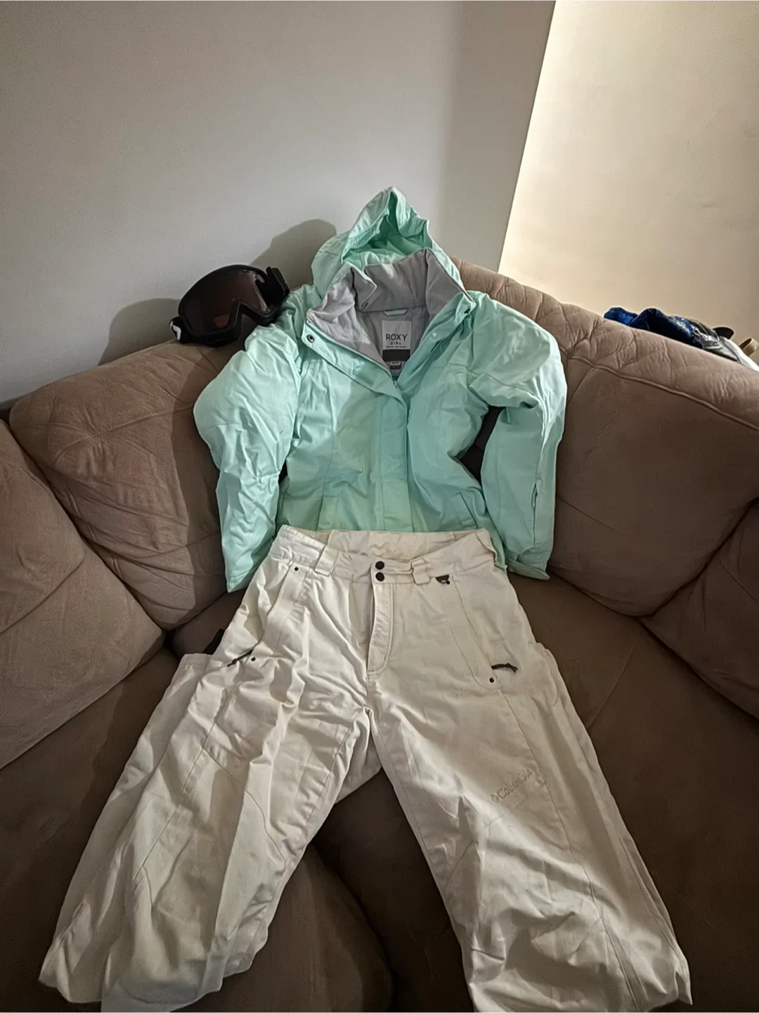 Roxy Girl Snow Jacket & Columbia Snow Pants