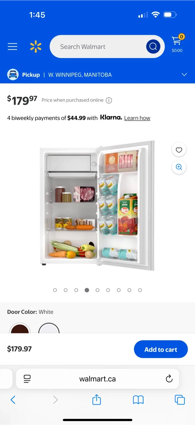 Hamilton Beach White Mini Fridge image indicator(2)