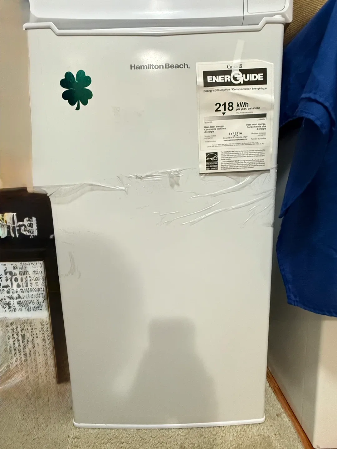 Hamilton Beach White Mini Fridge image indicator(5)