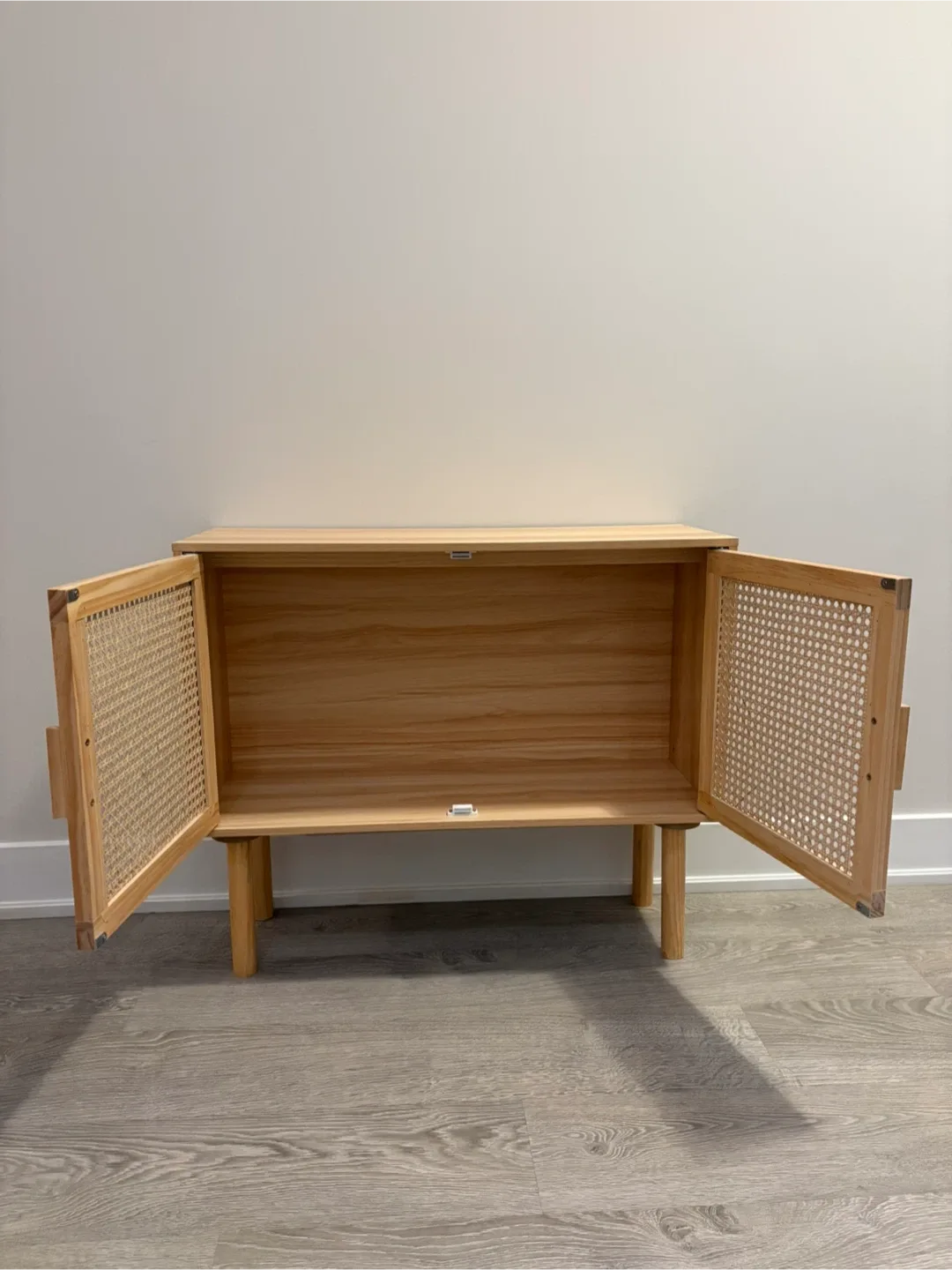 Baxton Studio Rattan Cabinet Sideboard image indicator(3)