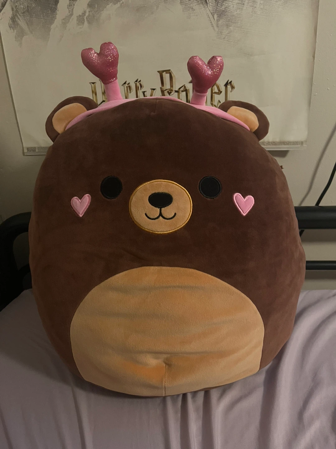Squishmallows Valentine's Bear Plush