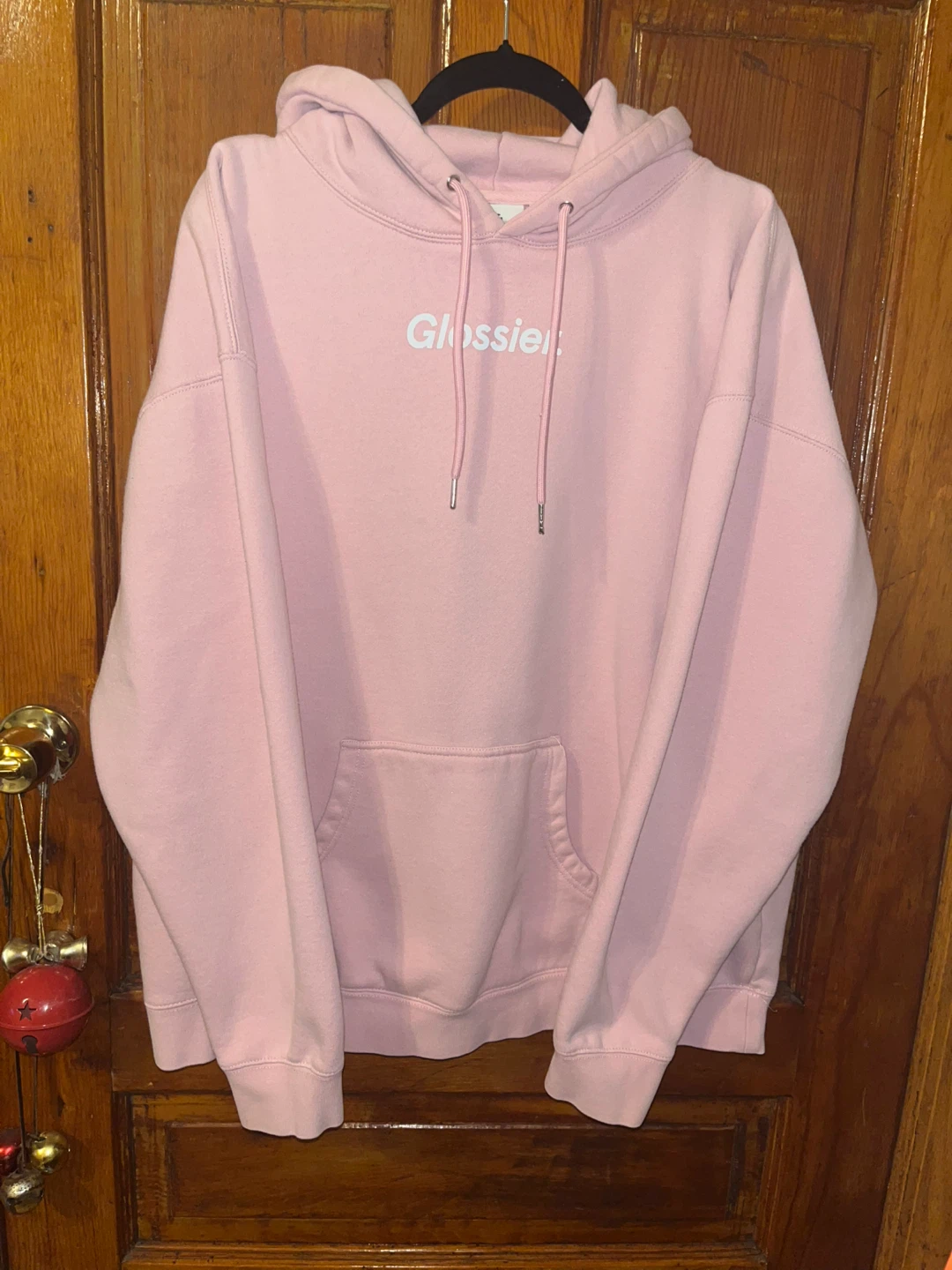 Glossier Pink Hoodie - Extra Large