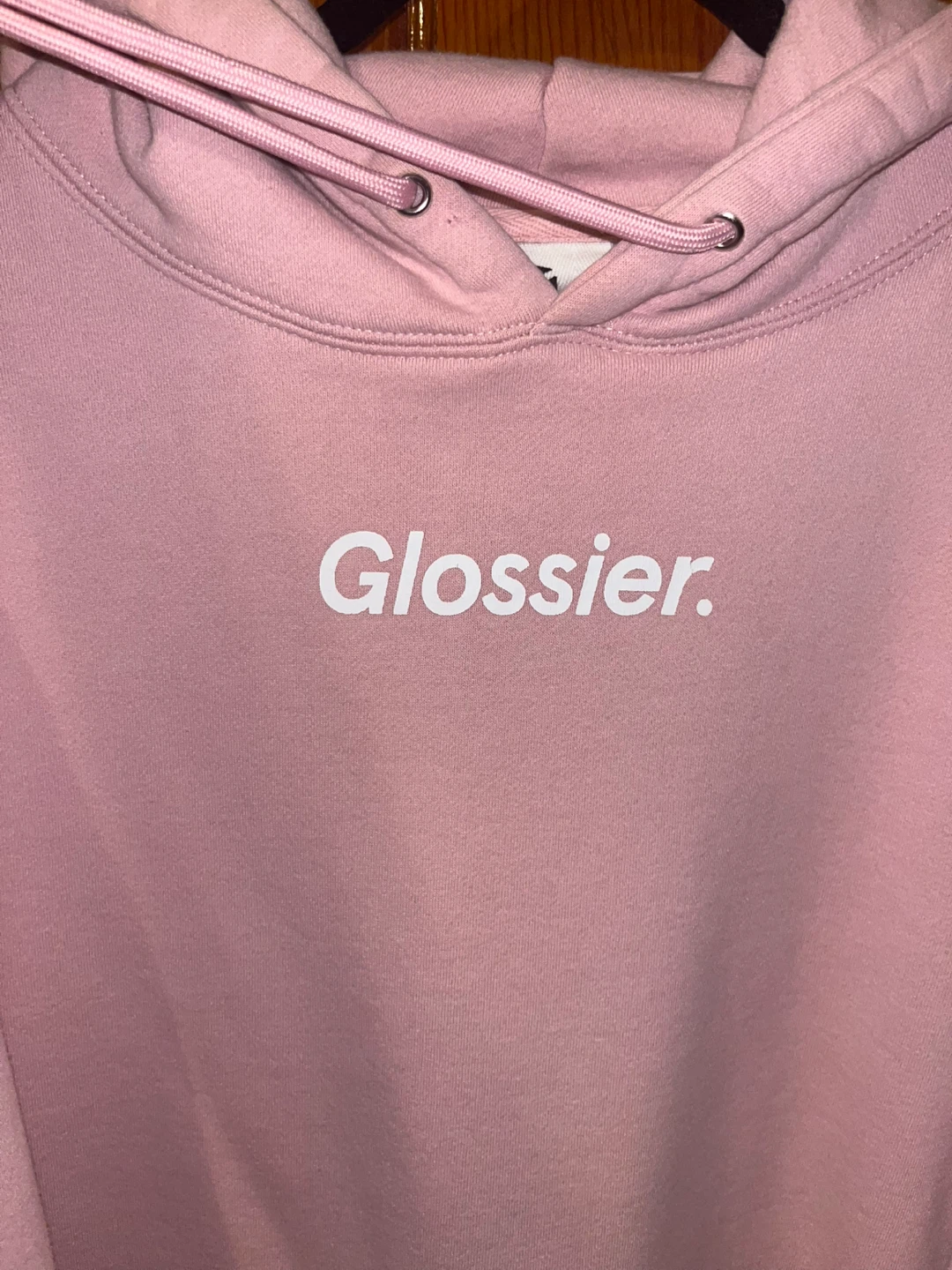 Glossier Pink Hoodie - Extra Large - photo 2