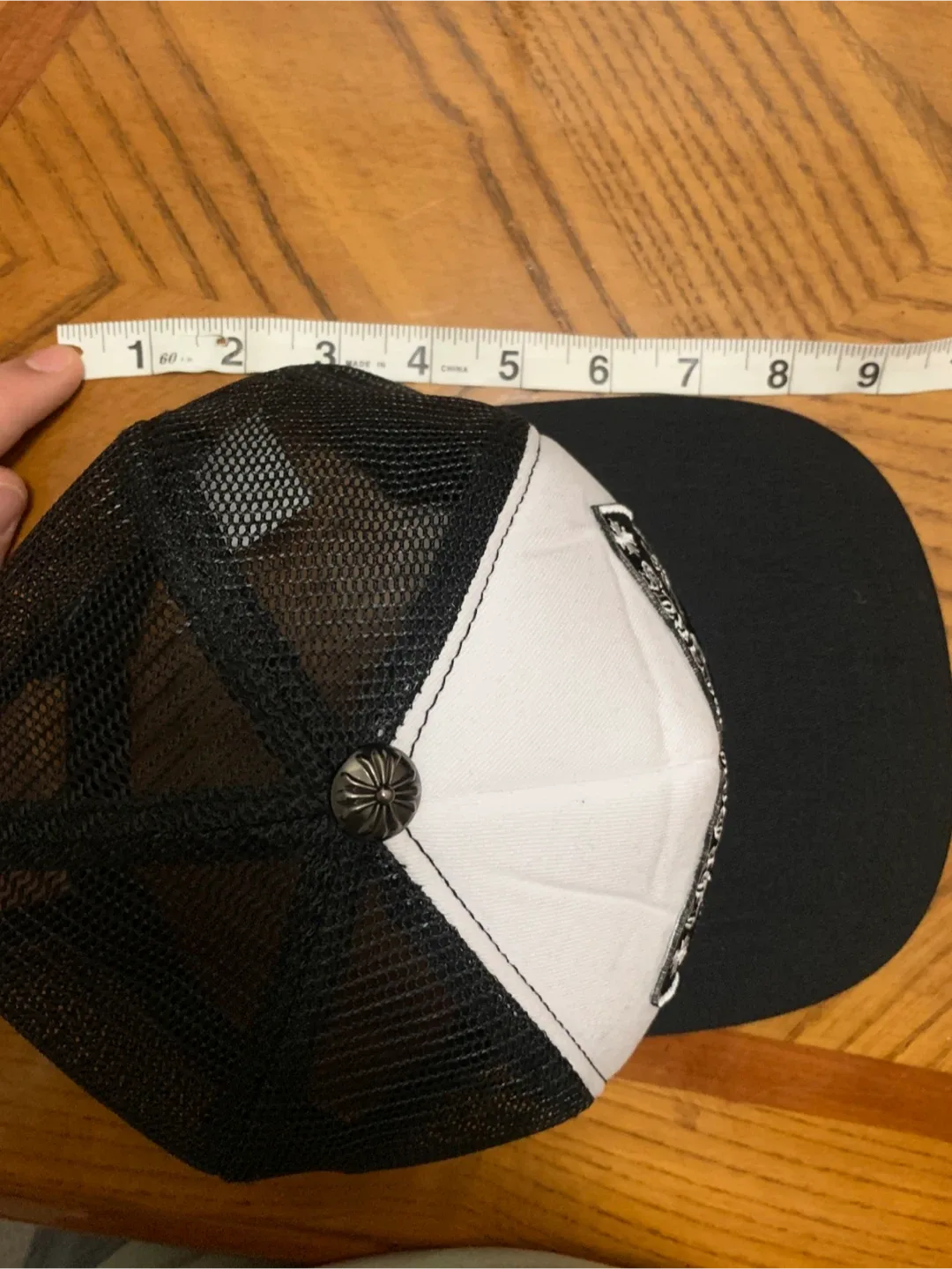 ‼️REP‼️Chrome Hearts Trucker Hat - Black/White image indicator(5)