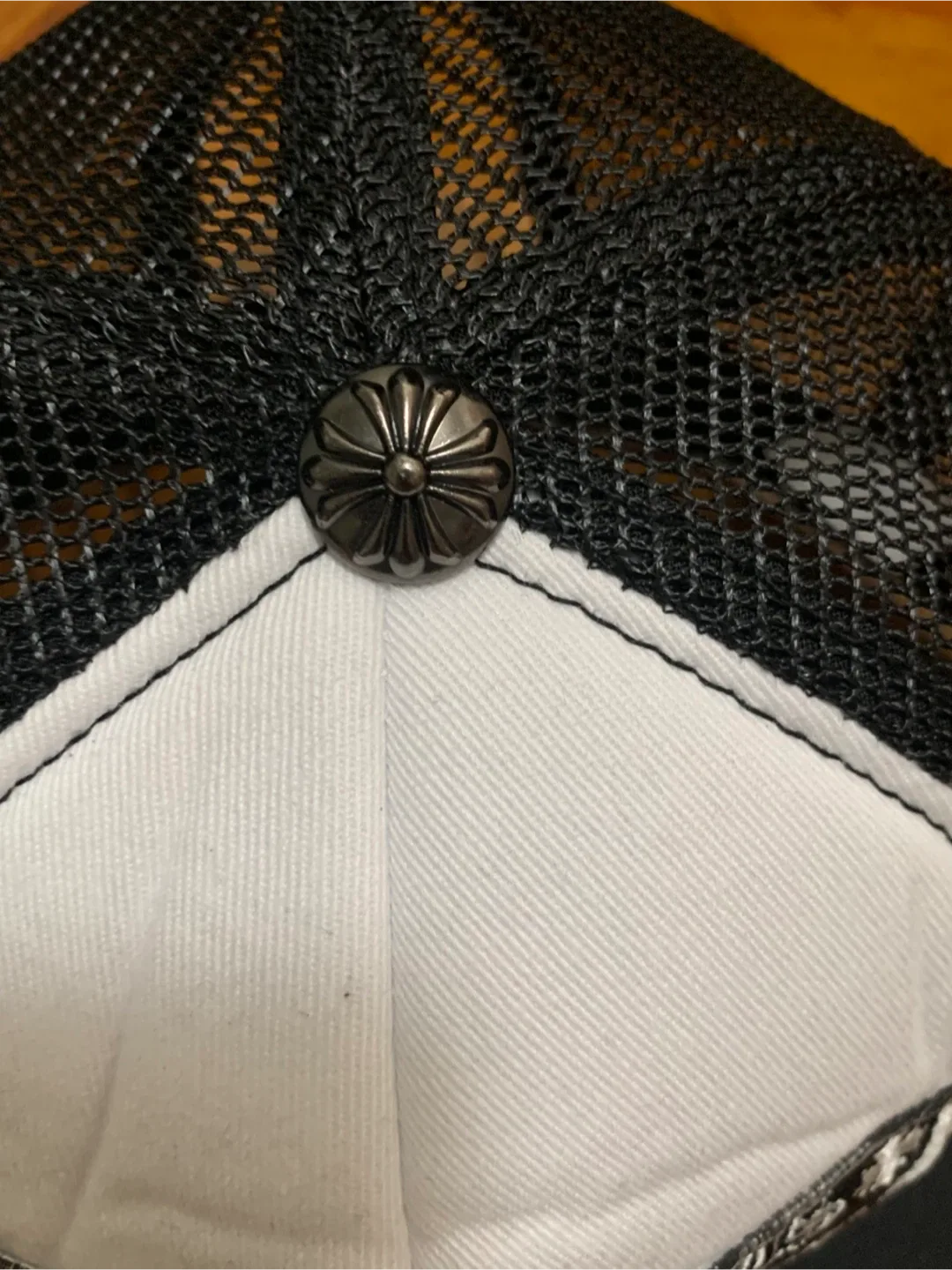 ‼️REP‼️Chrome Hearts Trucker Hat - Black/White image indicator(4)