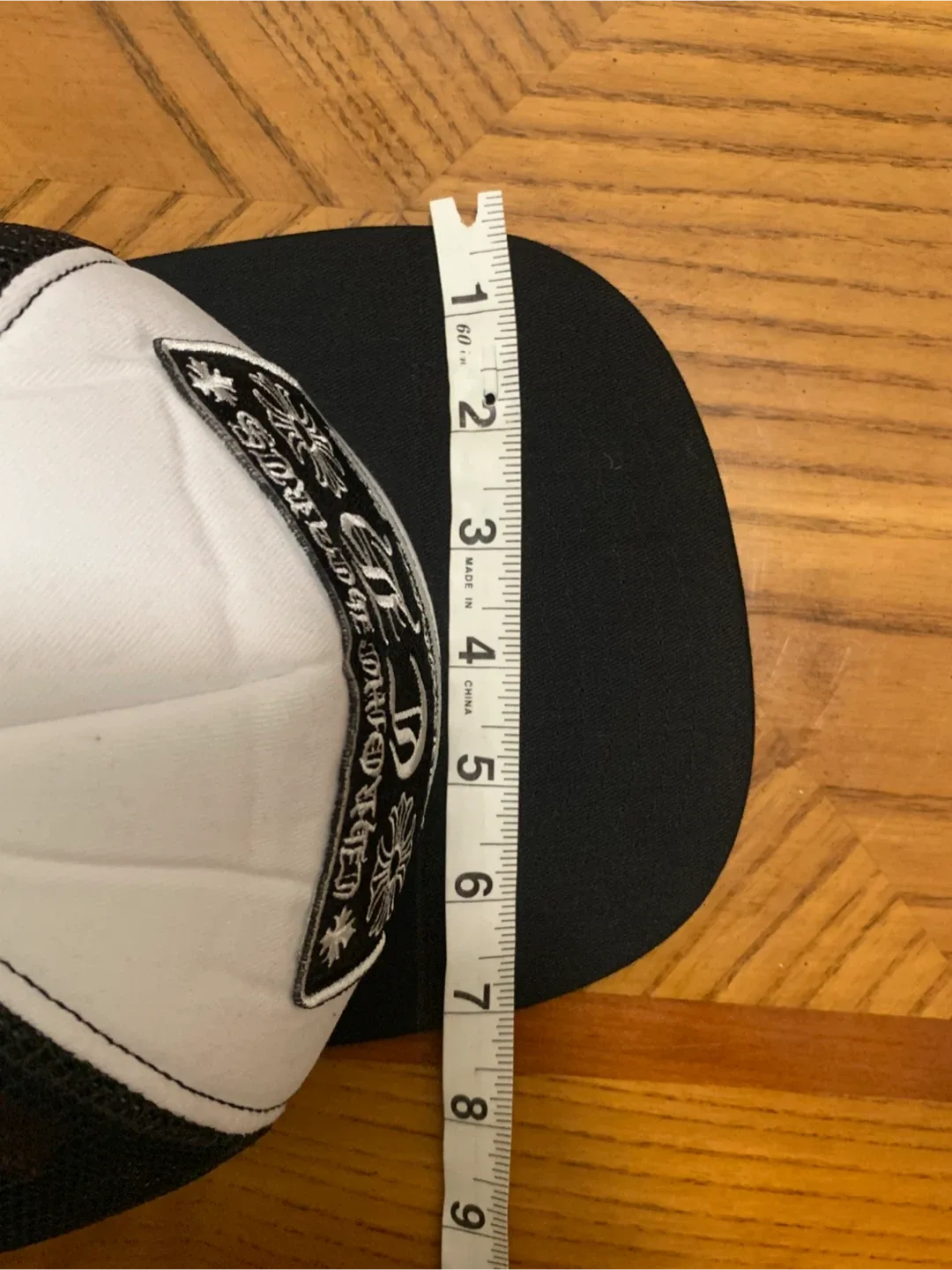 ‼️REP‼️Chrome Hearts Trucker Hat - Black/White image indicator(6)