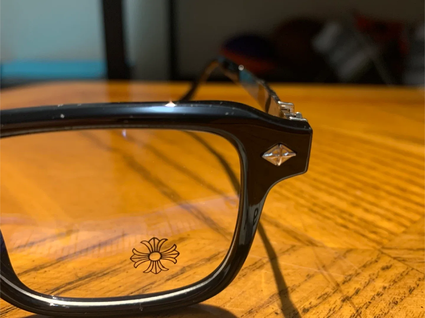 ‼️REP‼️Chrome Hearts Eyeglasses Black image indicator(2)