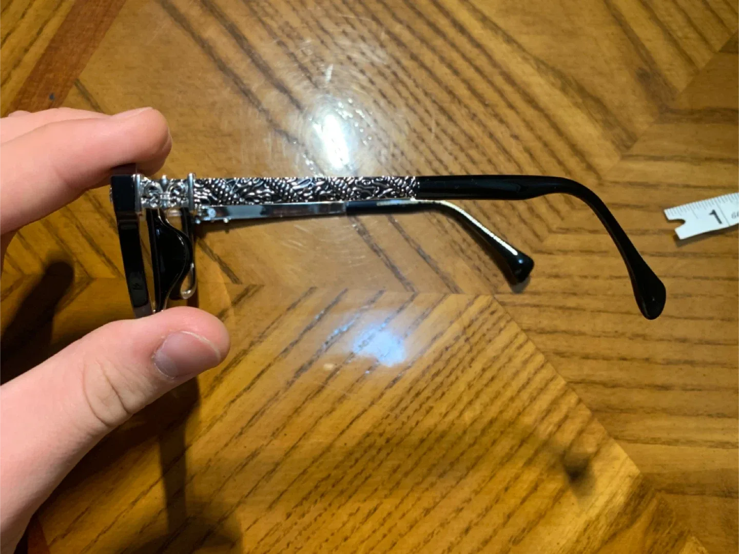 ‼️REP‼️Chrome Hearts Eyeglasses Black image indicator(3)