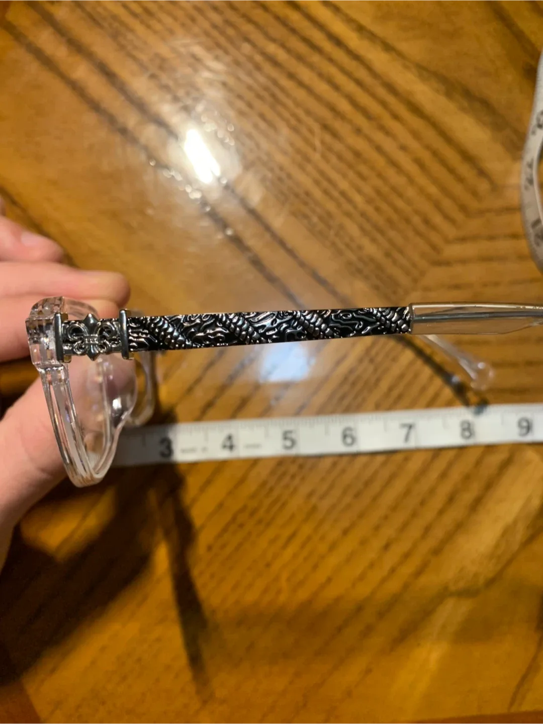 ‼️REP‼️Chrome Hearts Clear Eyeglasses image indicator(3)