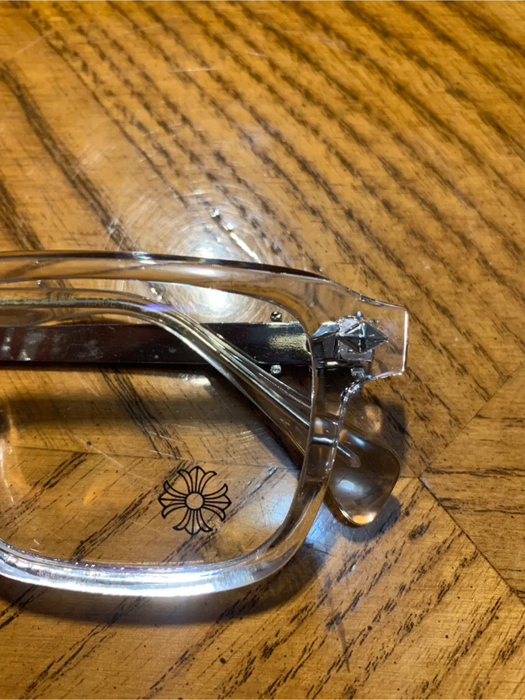 ‼️REP‼️Chrome Hearts Clear Eyeglasses image indicator(2)