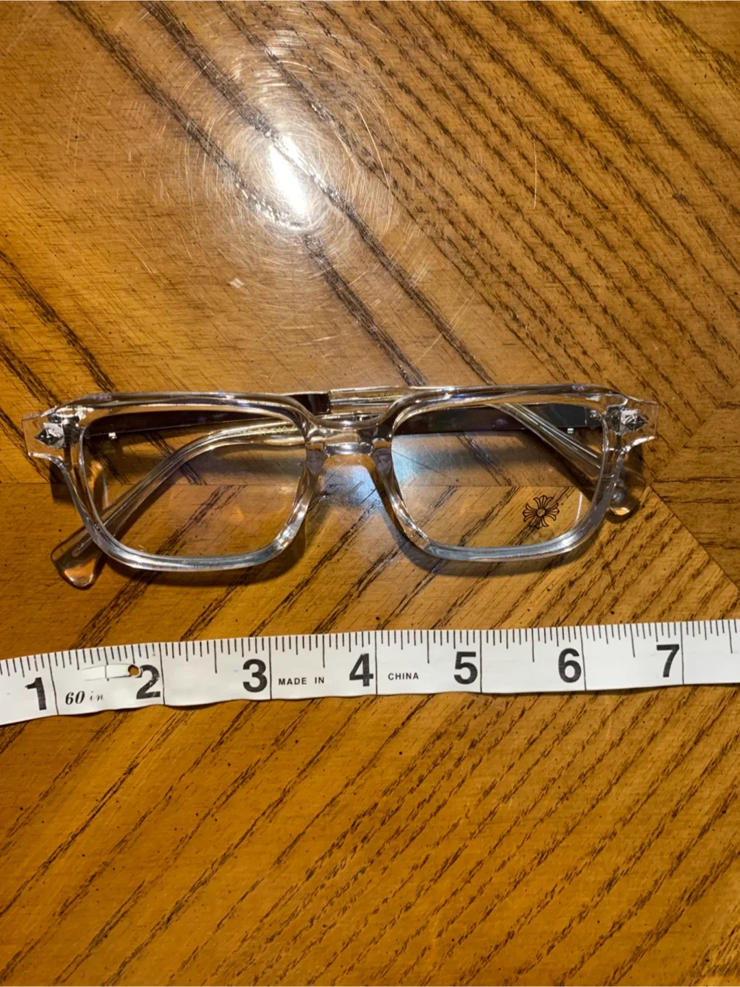 ‼️REP‼️Chrome Hearts Clear Eyeglasses