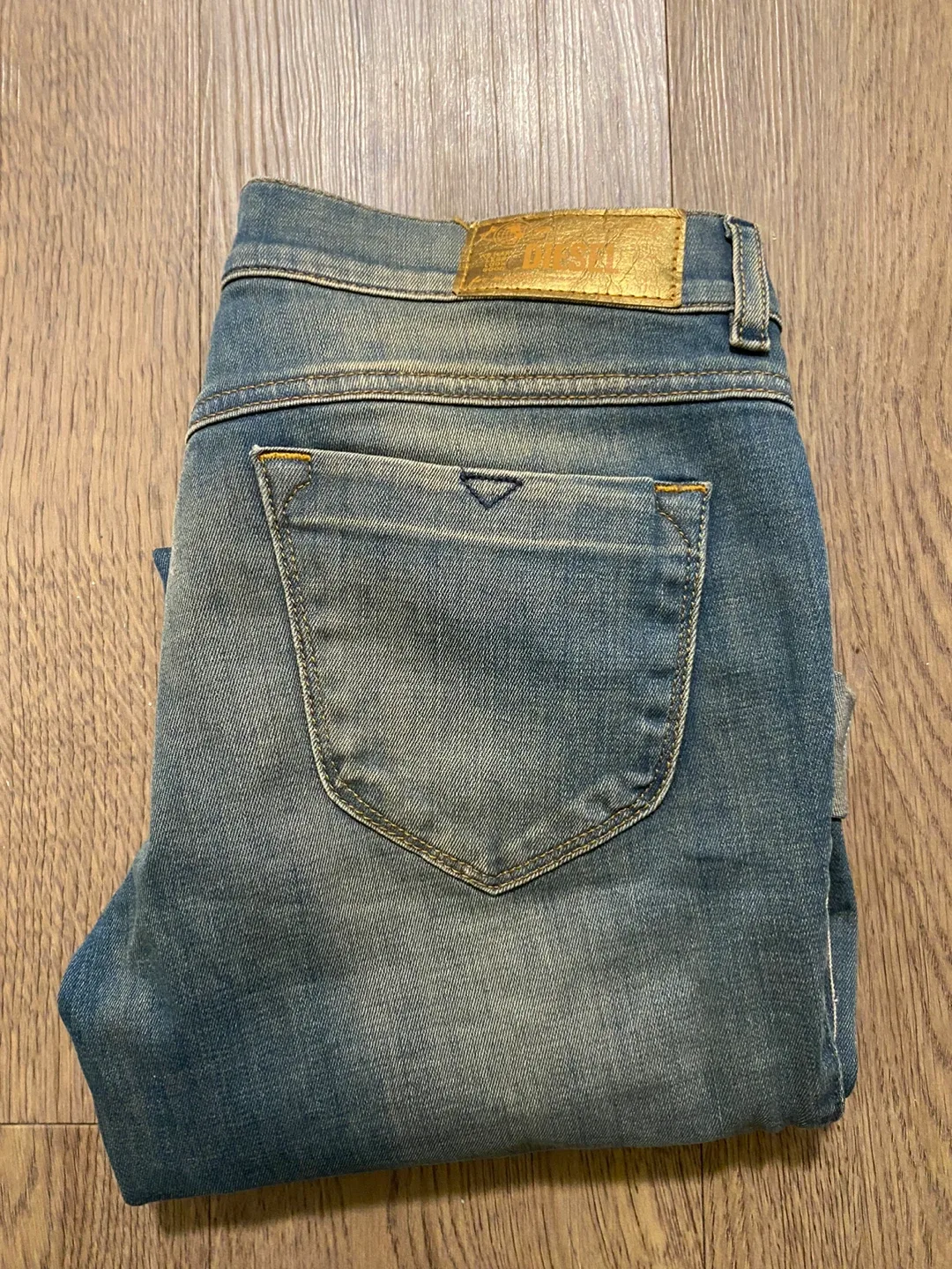 Diesel Super Slim Jegging Low Waist Jeans Size W31 image indicator(2)