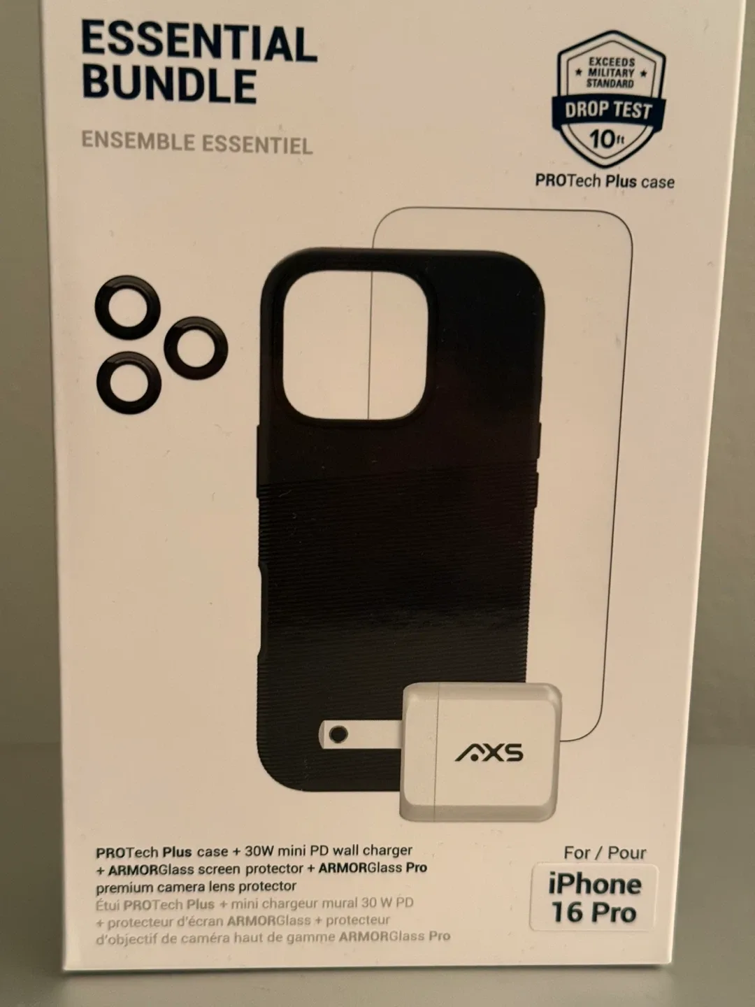AXS iPhone 16 Pro Essential Bundle - New!