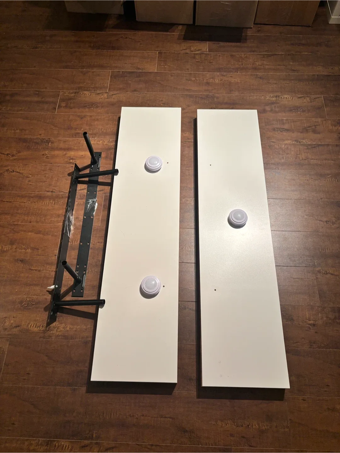 IKEA Lack White Shelves with Mounting Hardware