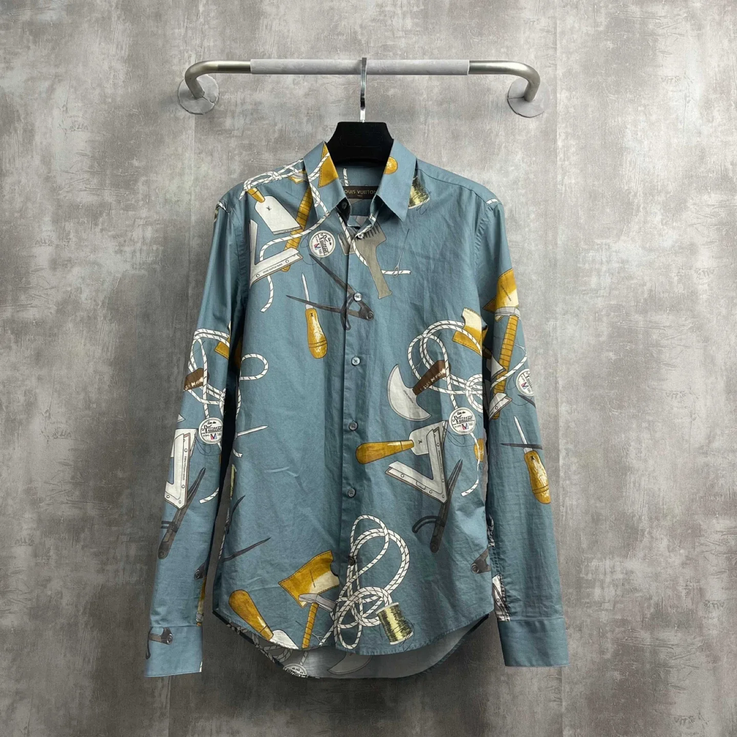Authentic Louis Vuitton Printed Shirt