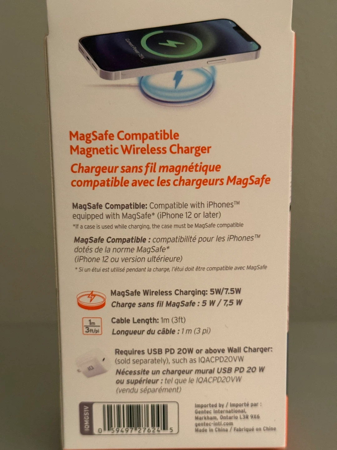 New iQ MagSafe Compatible Wireless Charger - photo 2
